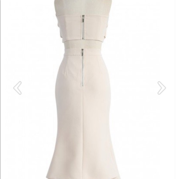 2 Piece- Sweet Knot Bustier Top and Flap Skirt - Picture 4 of 4